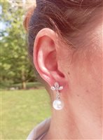 Boucles d'oreilles Utopia Femme PAVONE in Or blanc Perla 19.23 Ct PVO12BBD03 - PVO12BBD03